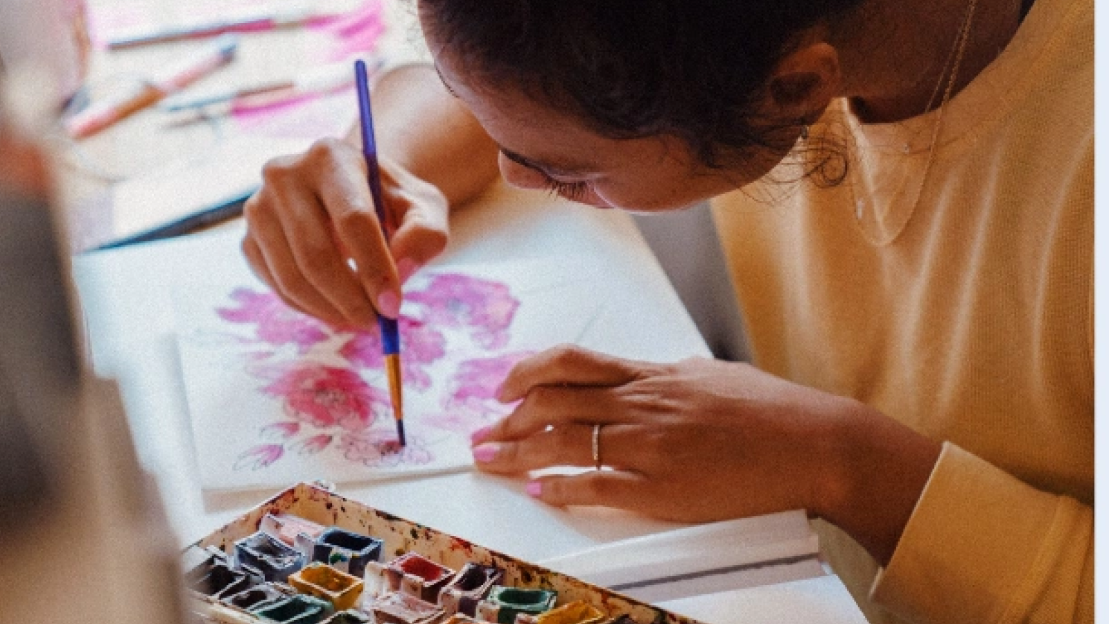 Photo of winter art camp