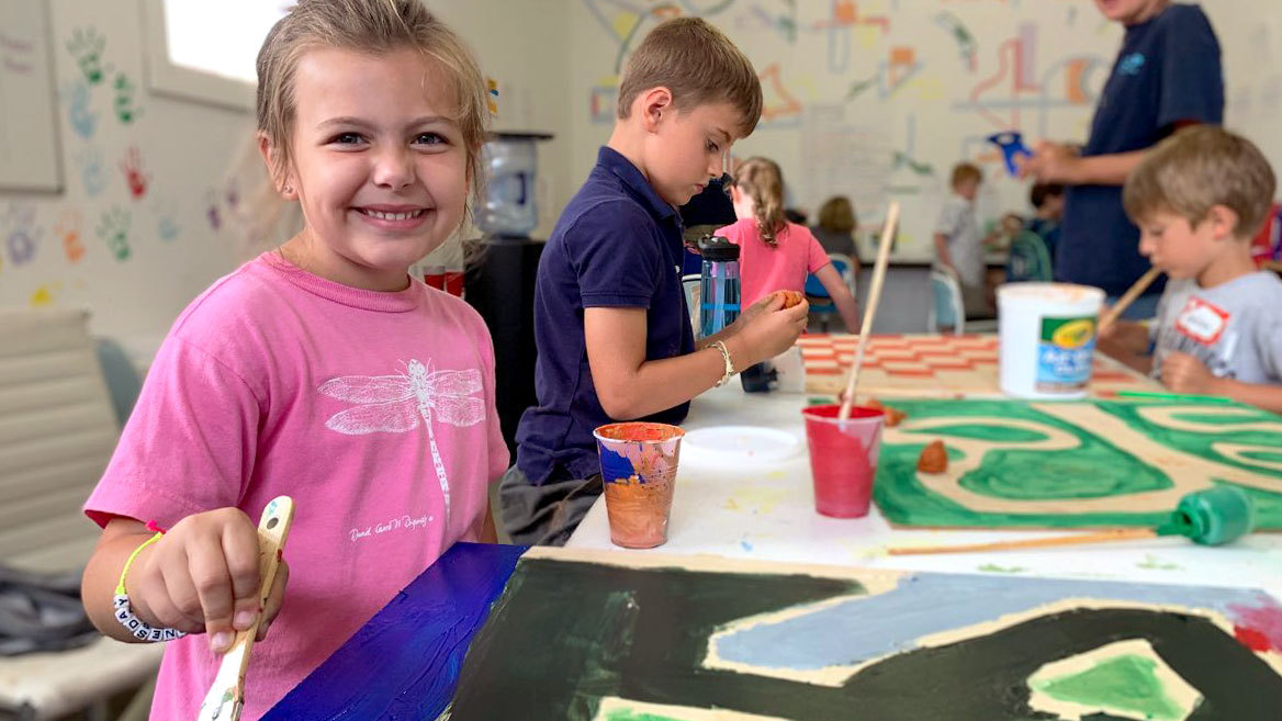 Photo of winter break STEAM camp