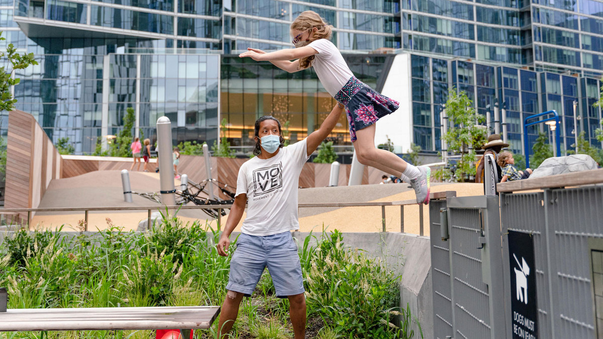 Photo of parkour for kids
