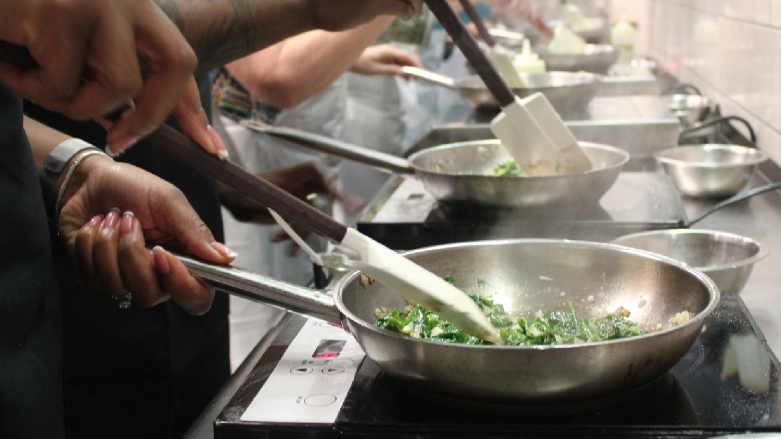 Photo of winter cooking class for kids
