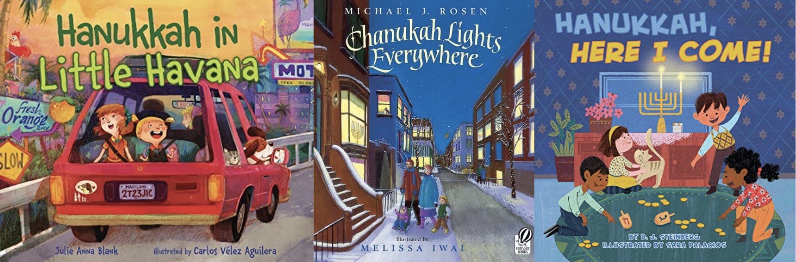 Photo of Hanukkah children's books