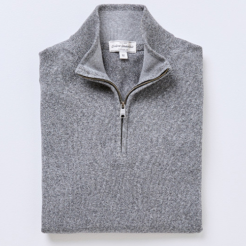Gazman Cotton Stretch Half Zip Knit