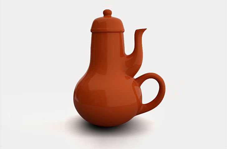Carelman's useless teapot