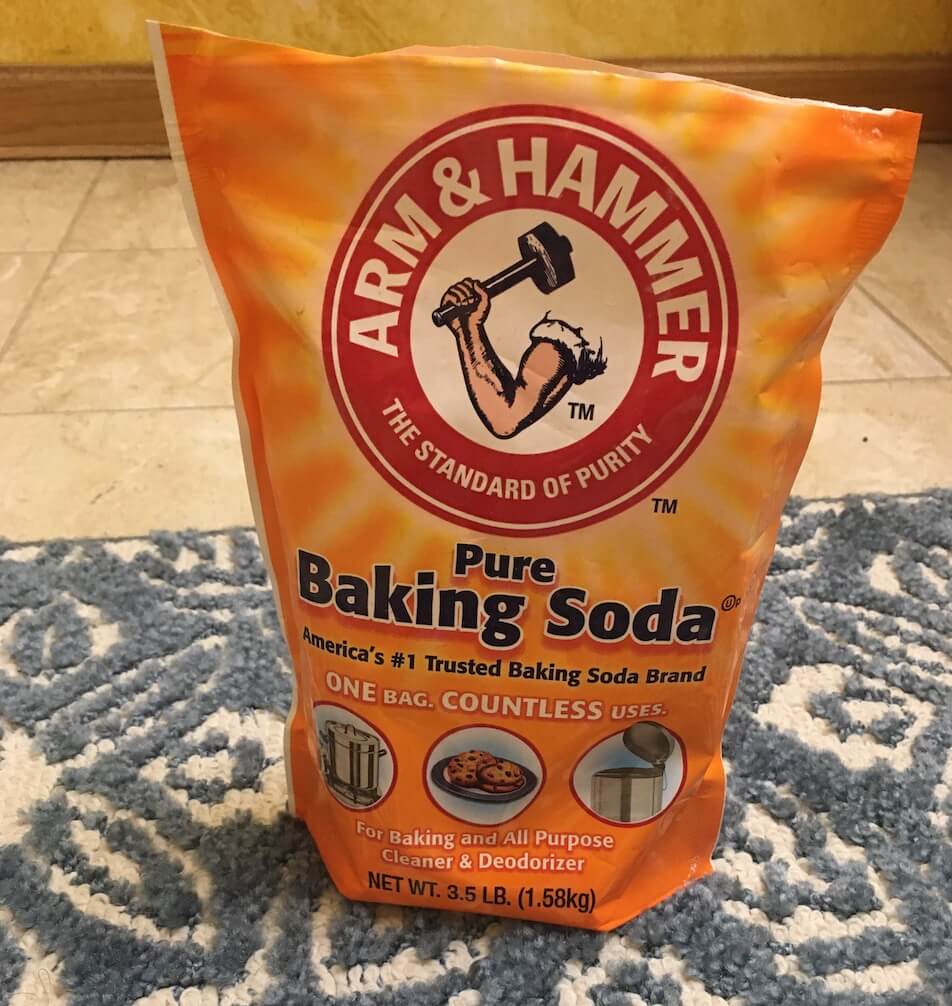 baking soda for cleaning dirty floors
