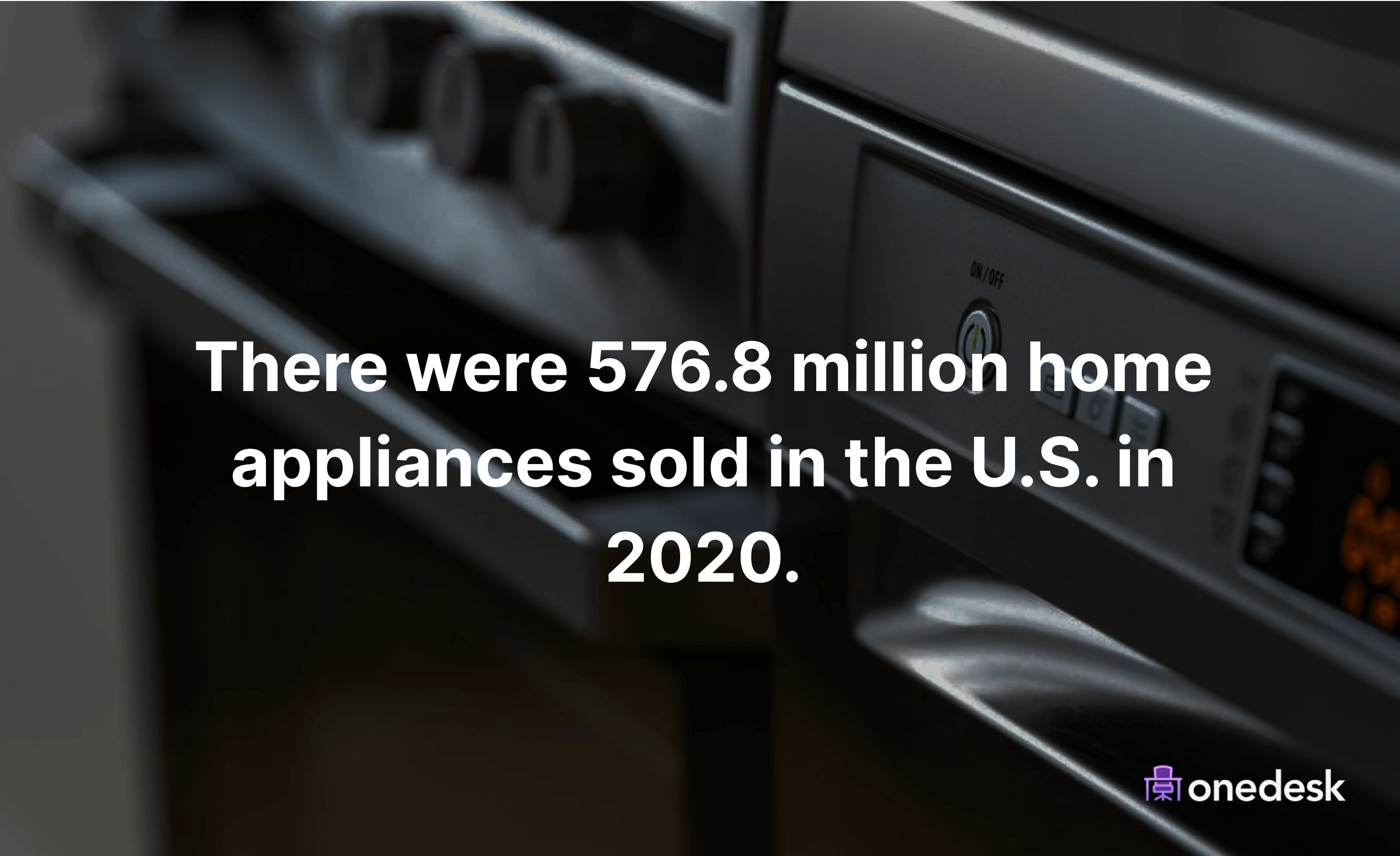 number of home appliances sold in the usa