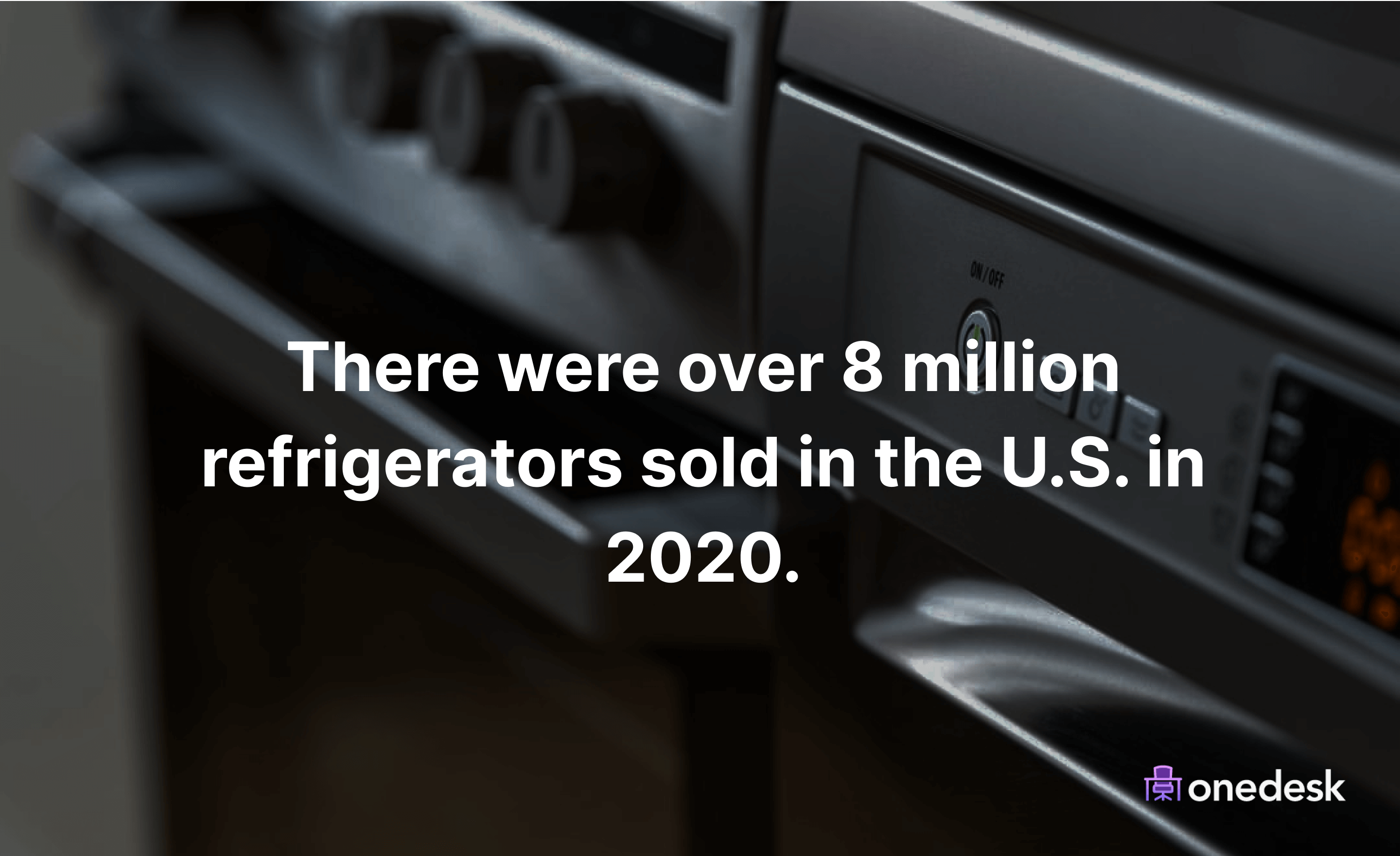 number of refrigerators sold in the usa