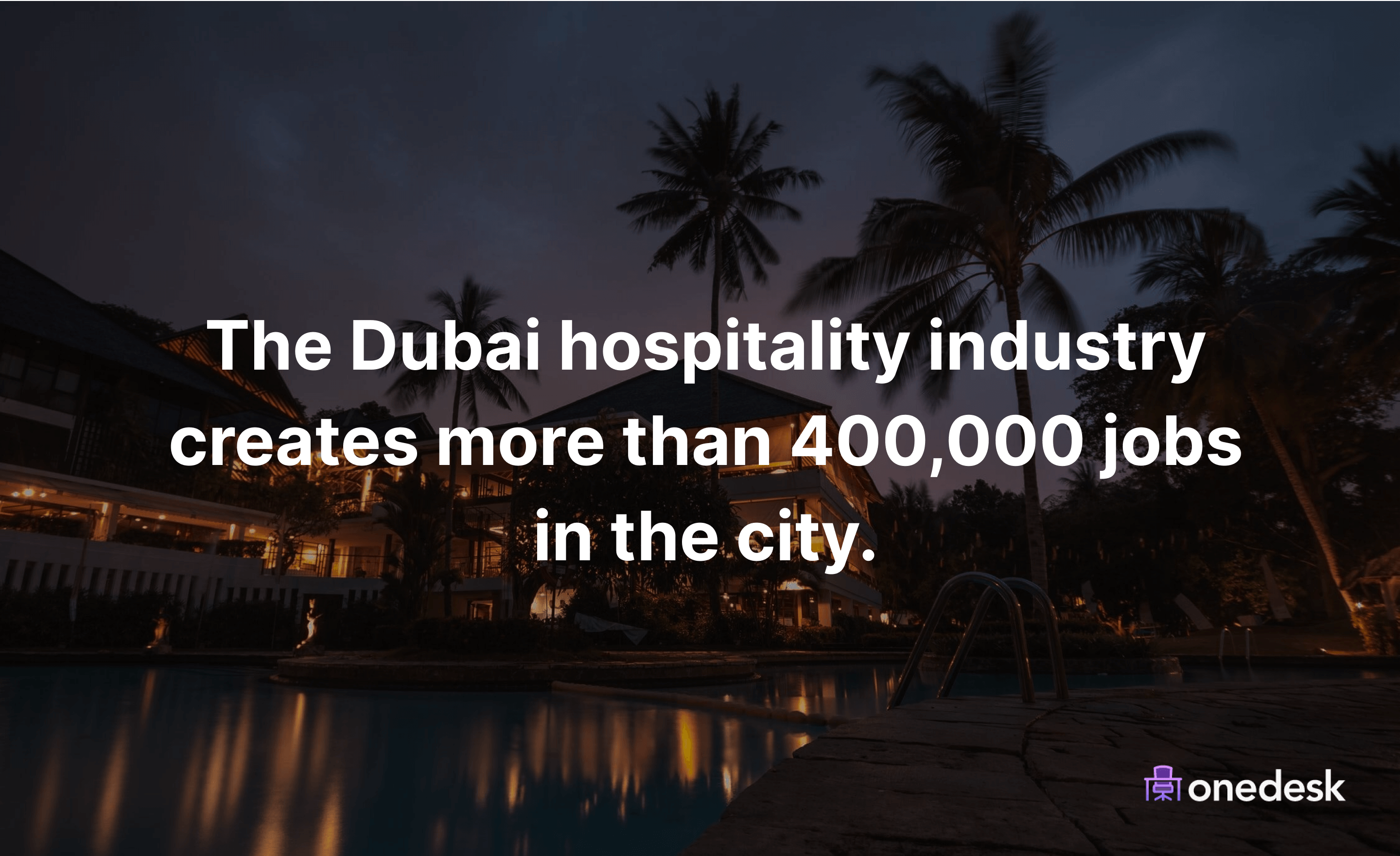 How big is the Dubai hotel industry?