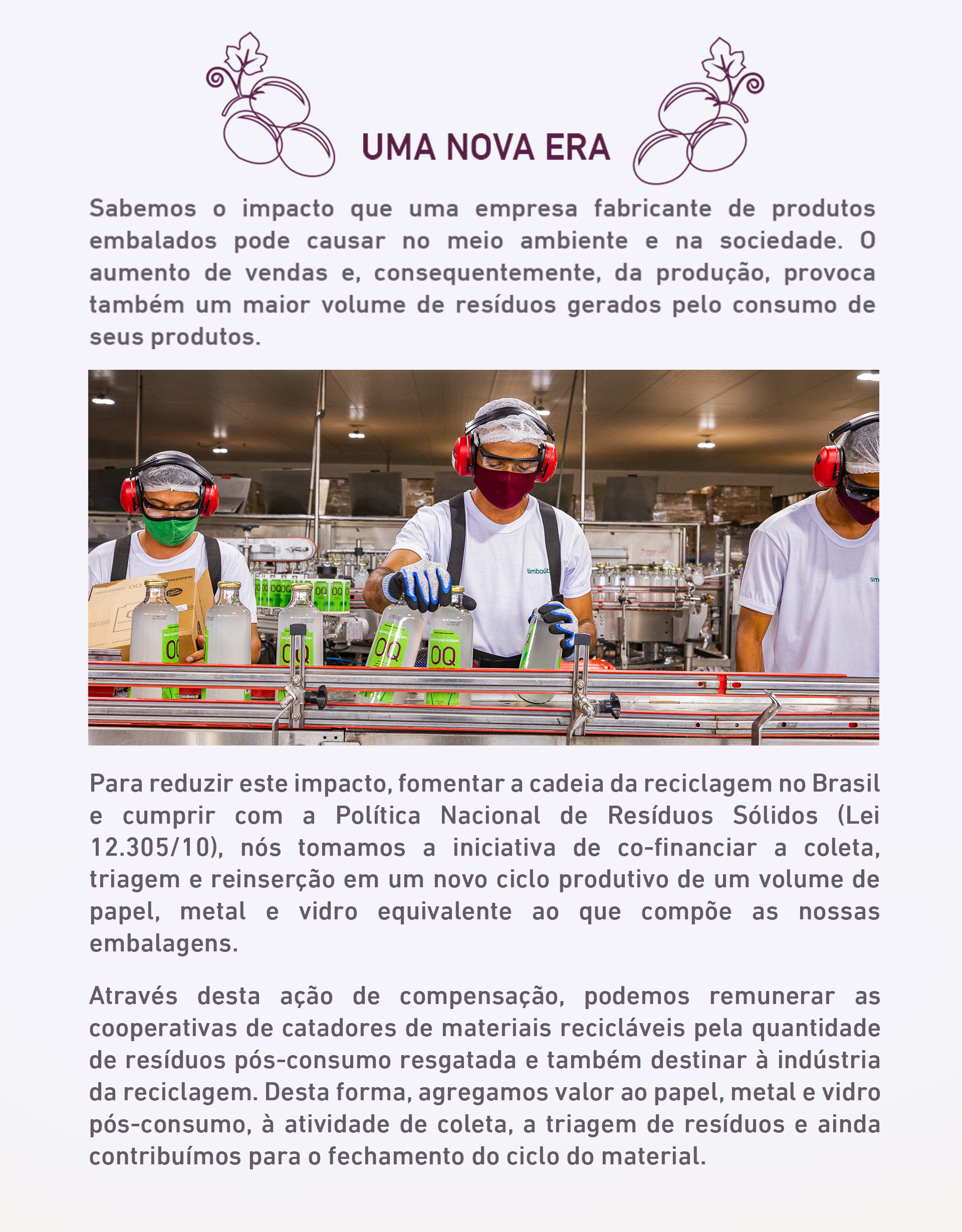 Logística Reversa - OQ Bebidas