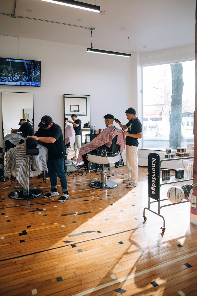 Knowledge Barbers Mt. Pleasant Barber Shop, By