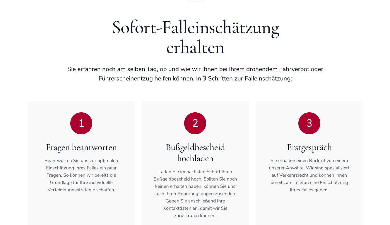 Fallstudie Anwaltskanzlei Customer Value Journey Phase 3 Angebot