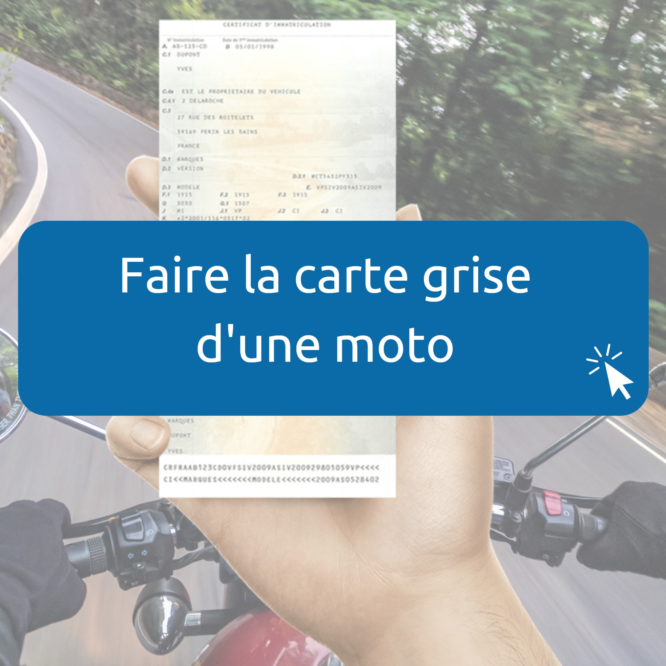 Changer la carte grise d