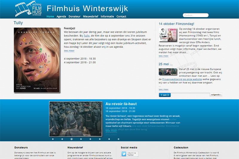 screenshot website filmhuis winterswijk