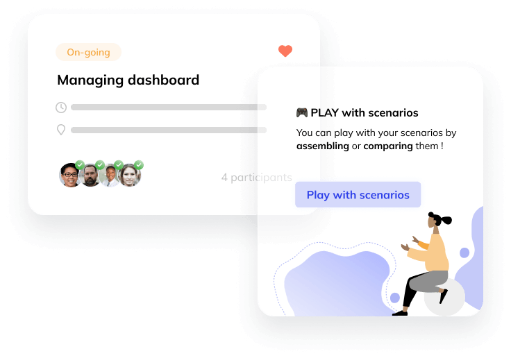 Illustration of the HRIS dashboard