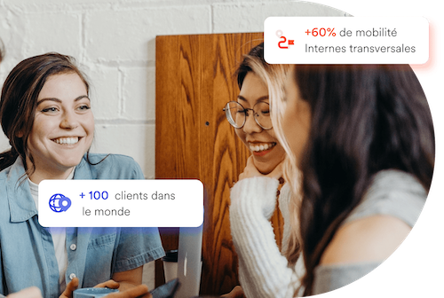photo de personnes souriantes