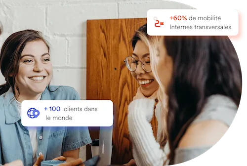 photo de personnes souriantes