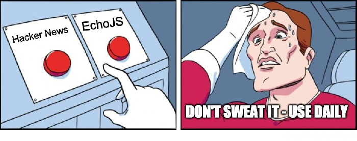 A joke about programming news