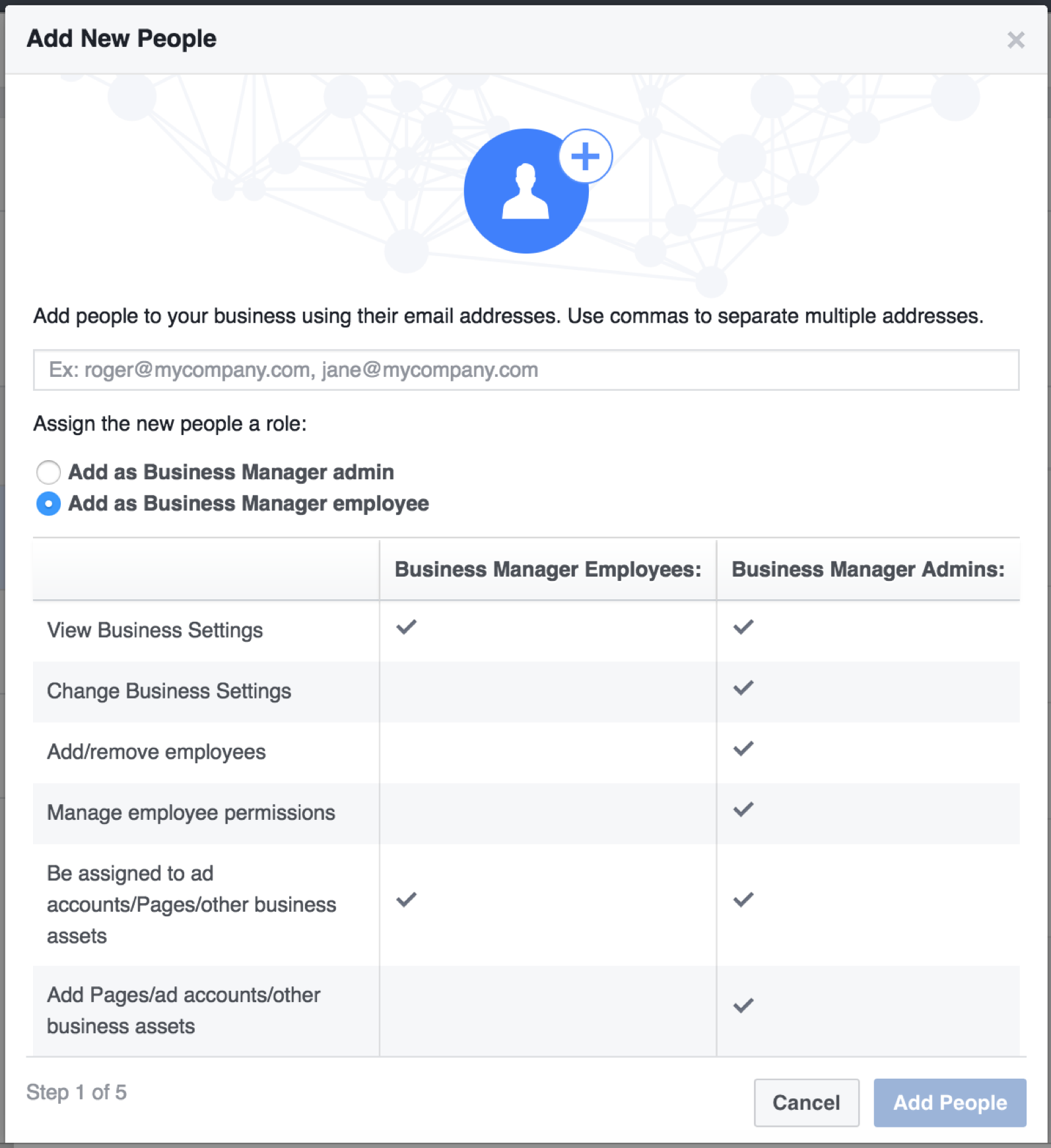Facebook Business Manager - Add Users