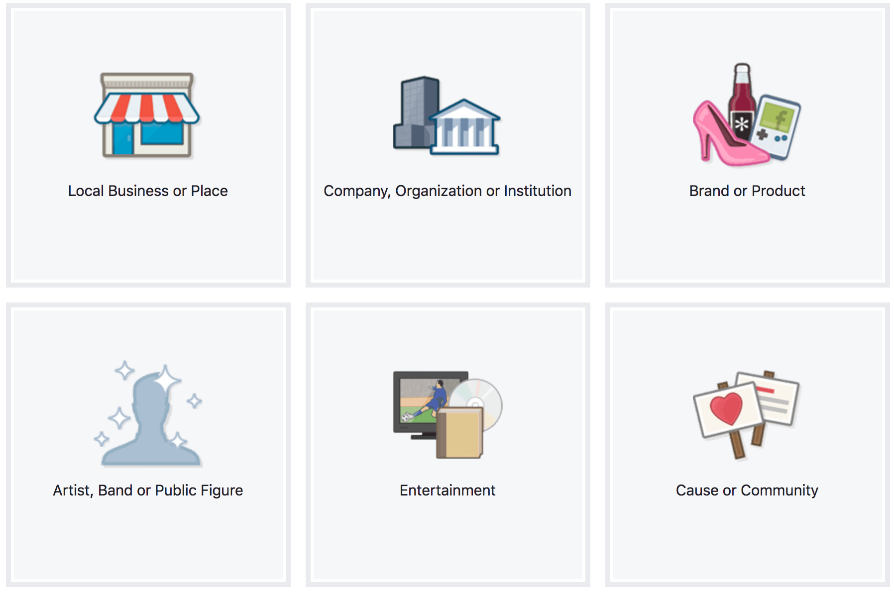 Create Facebook Page