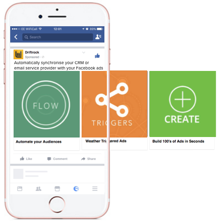 Facebook Carousel Ads