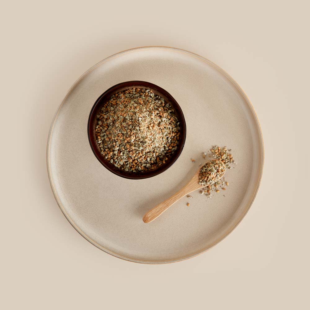 SOS Foods: Shooting picture, Plate top shot, Zatar