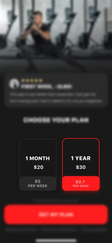iOS Paywall A