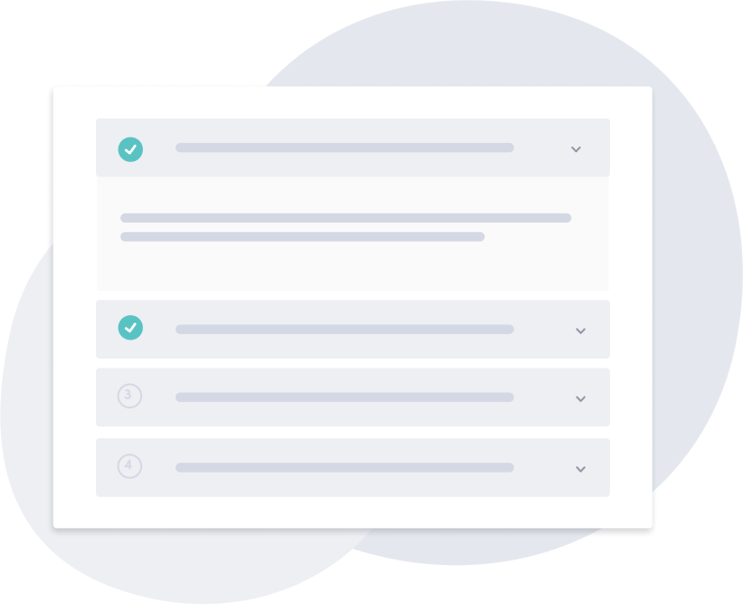 Screenshot of template for release notes
