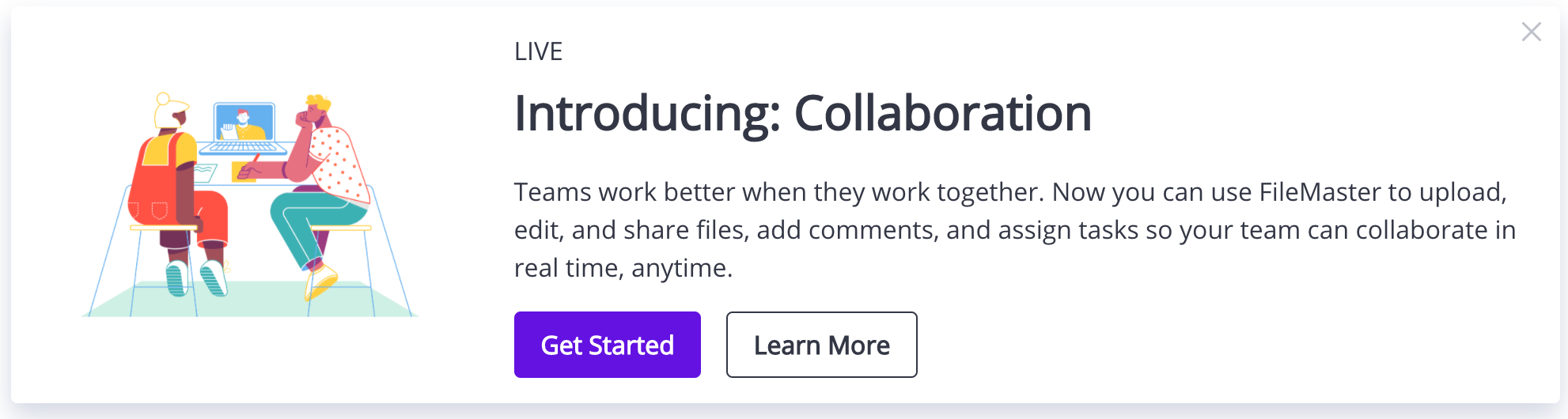 feature announcement template