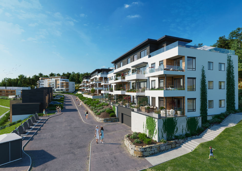 Tønnevollskogen - Ny og innovativ bydel i Grimstad