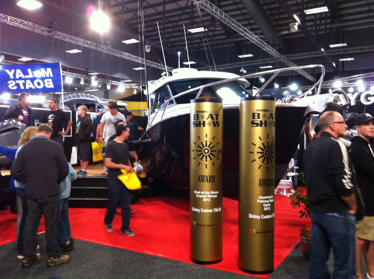 Come and visit Dickey Boats at the 2014 Hutchwilco Boat Show