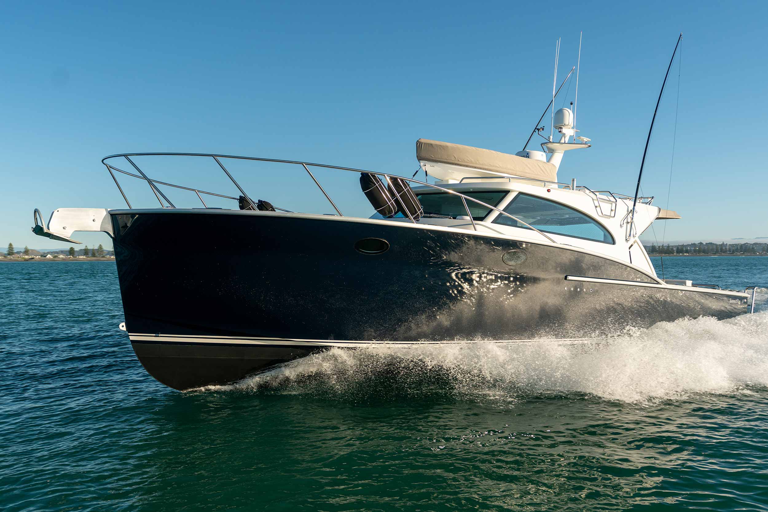 Dickey Semifly 45 review excerpts - Boating NZ Jan 2021