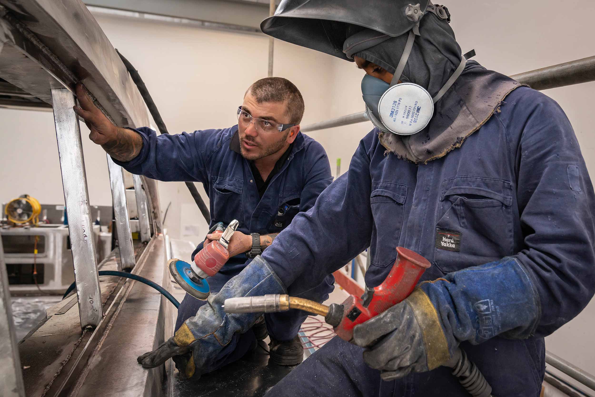 Dickey Boats fabrication roles