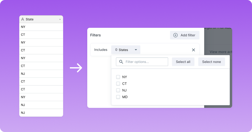 Create AirTable filters