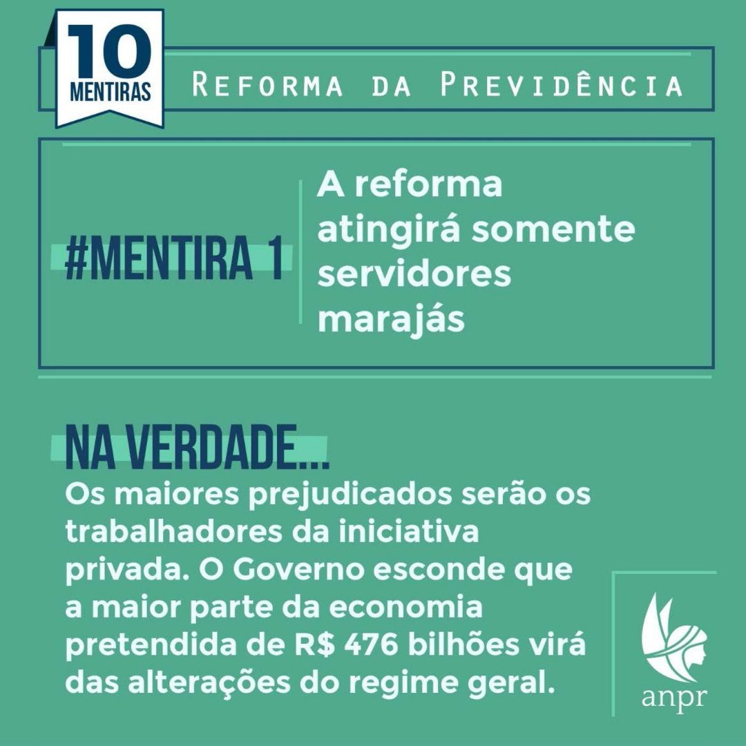 10 mentiras sobre a Reforma da Previdência