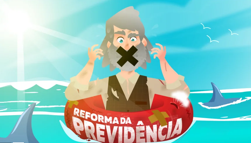 Animação que compara Expectativa x Realidade, na vida do Servidor, é veiculada na TV