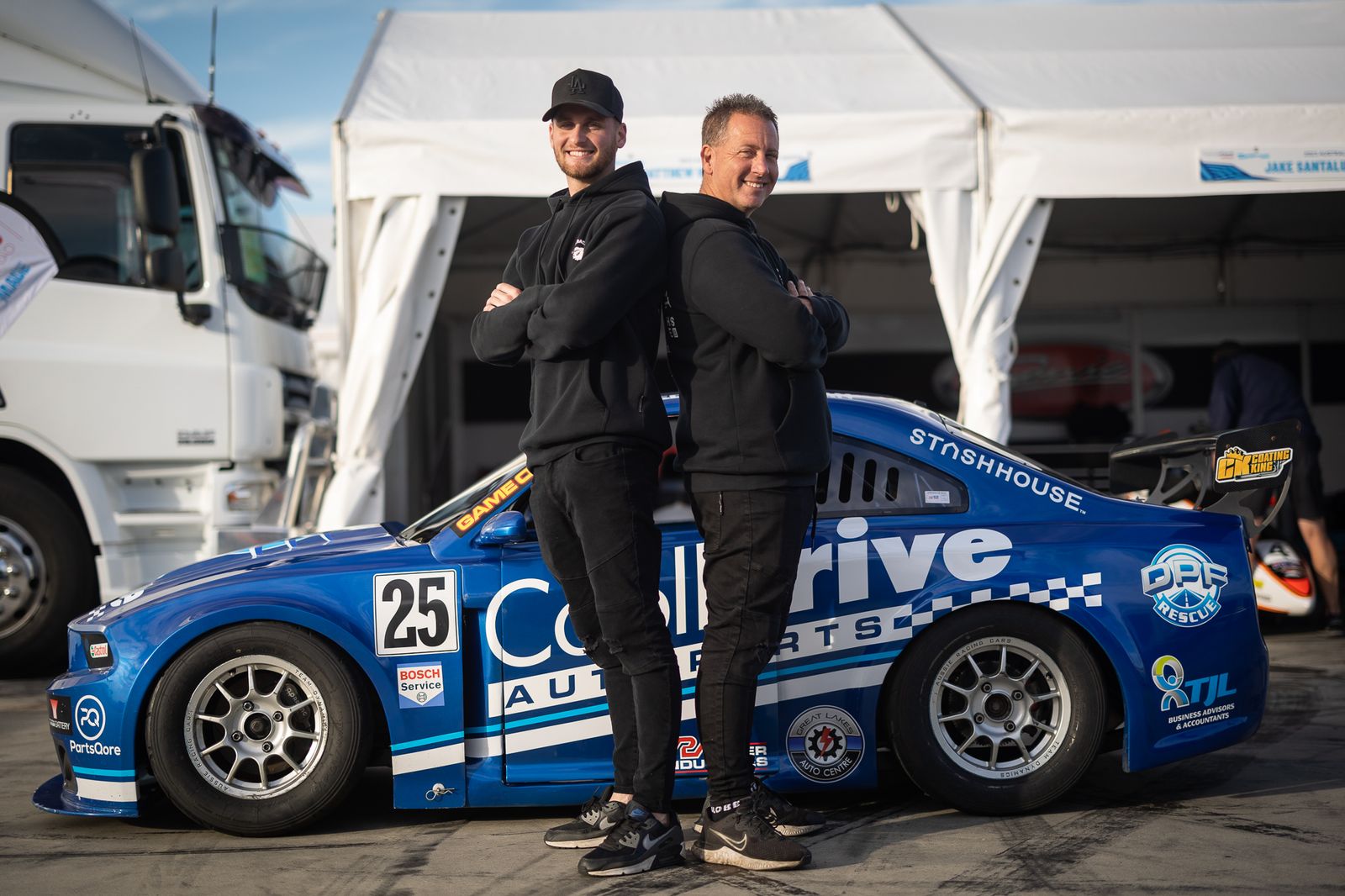 Father joins son in Battery World Aussie Racing Cars Super Series field