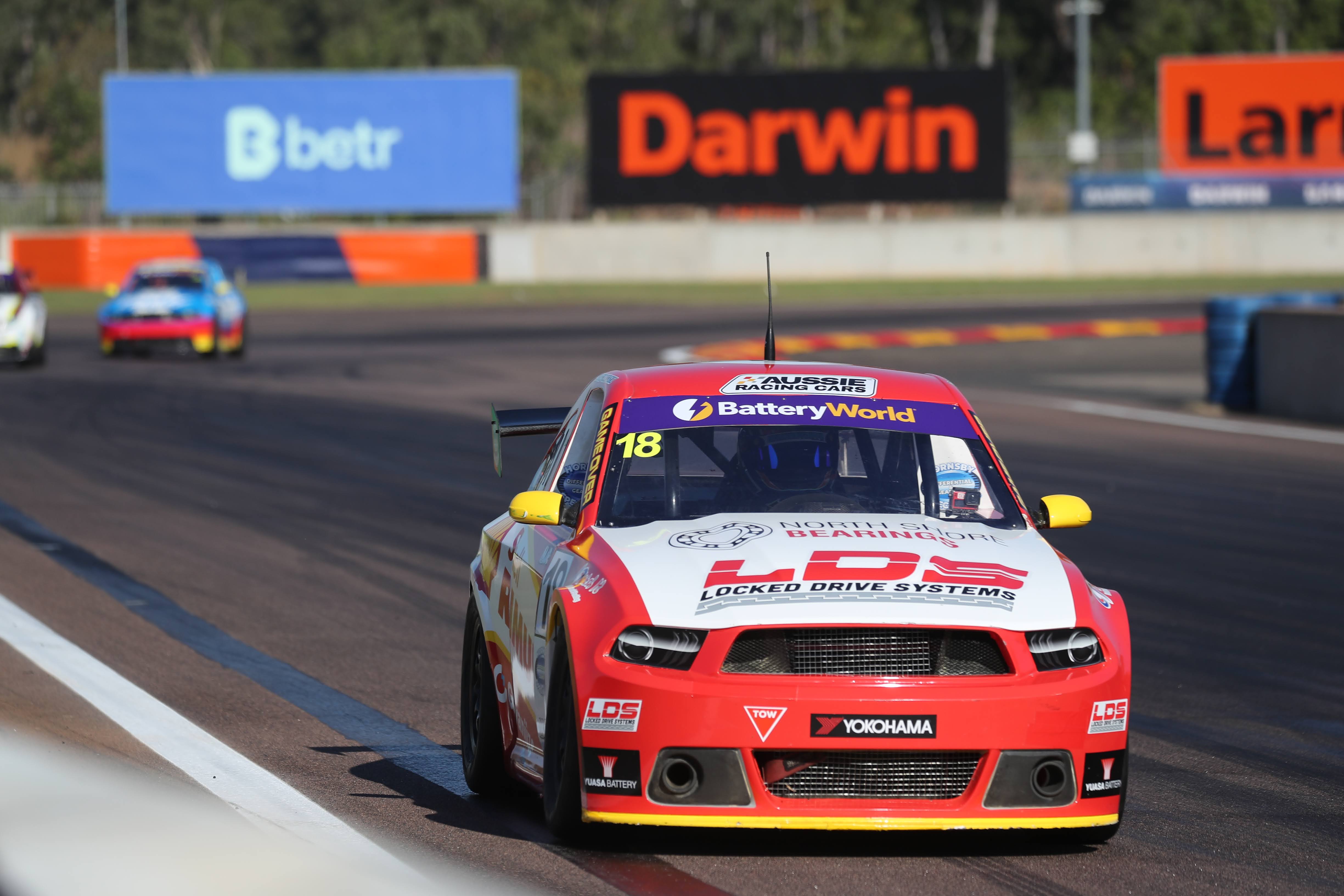 Cody Brewczynski leads the way in opening practice at Hidden Valley