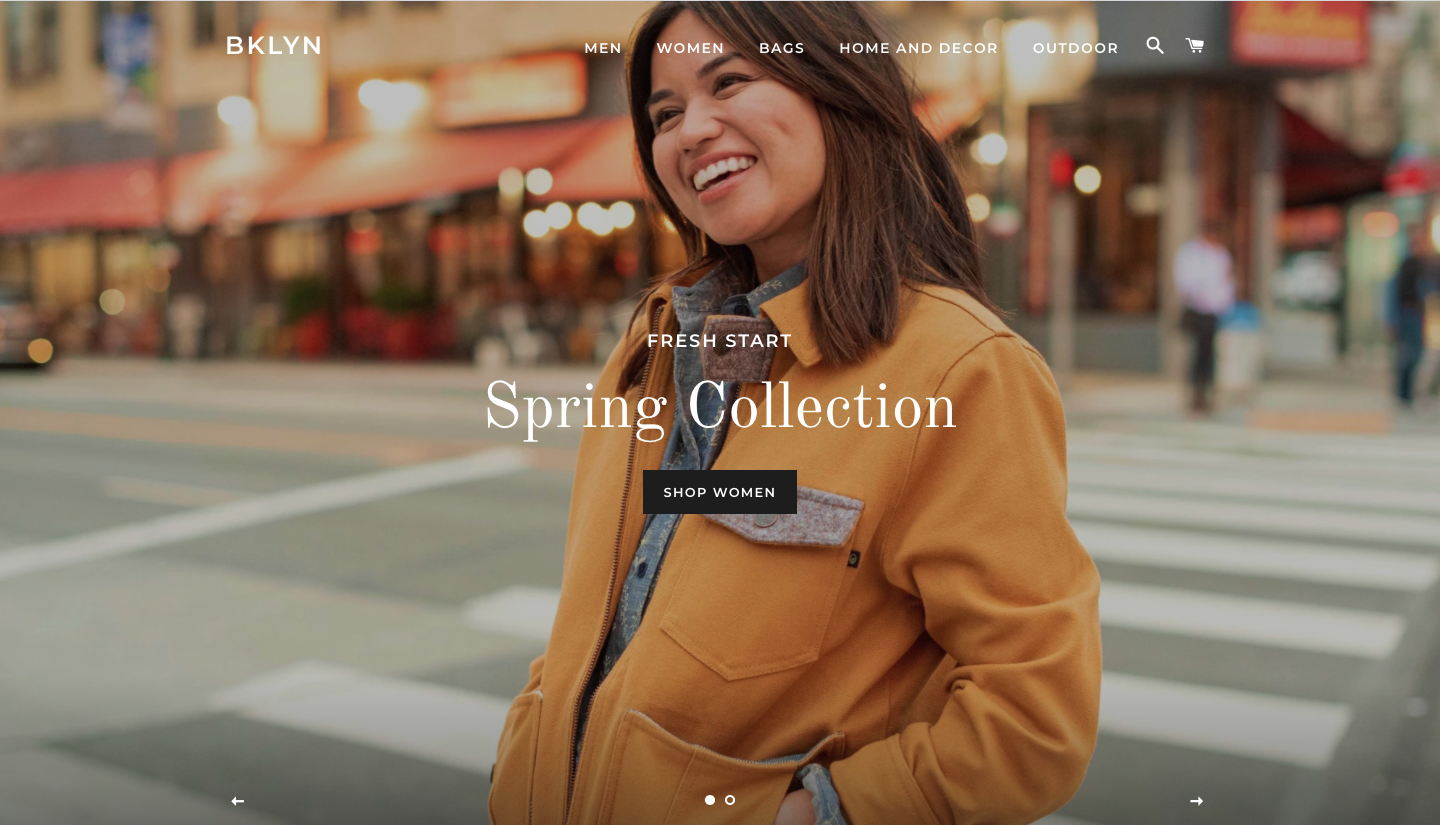 brooklyn shopify theme
