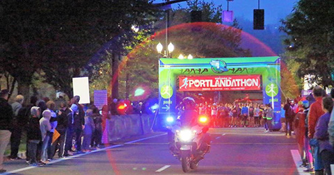 Portlandathon kicks off early in the morning.