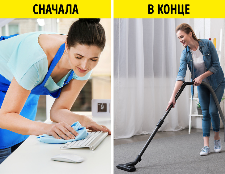 10 профессиональных хитростей, которые помогут прибрать в доме намного быстрее