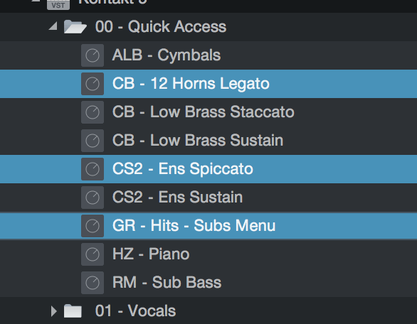 Multi Selection