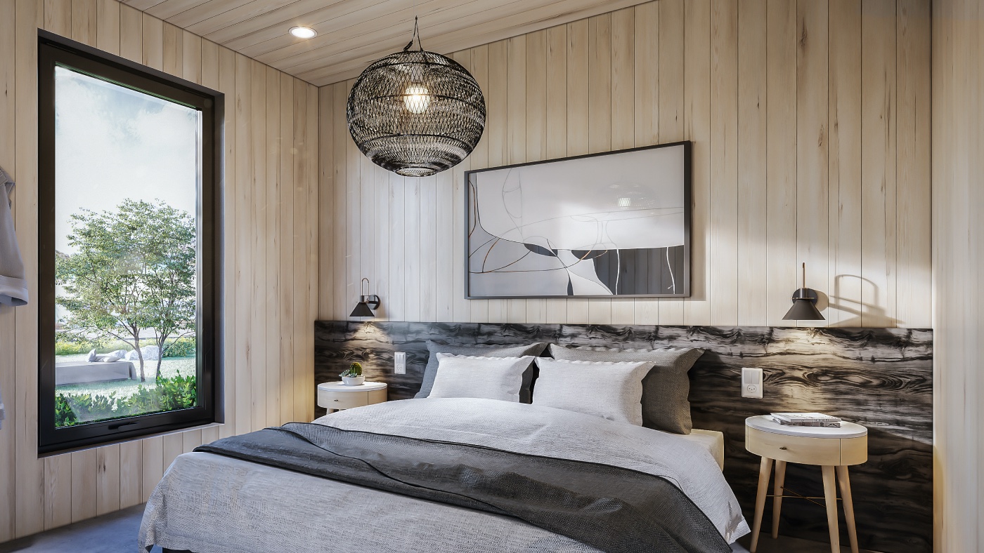 A cozy, contemporary escape to return to after the beaches, trails and vineyards.