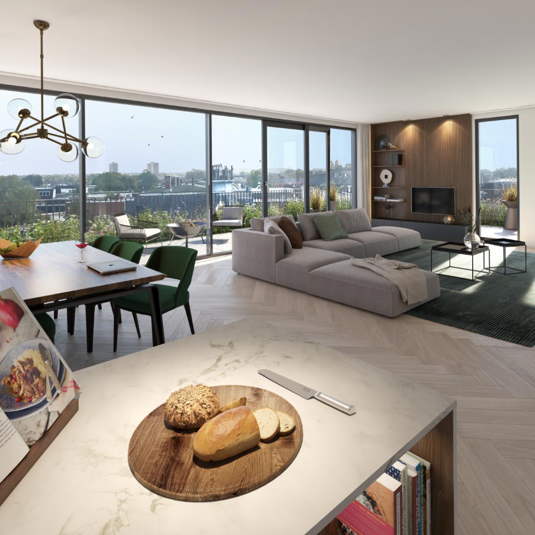 Dakappartementen