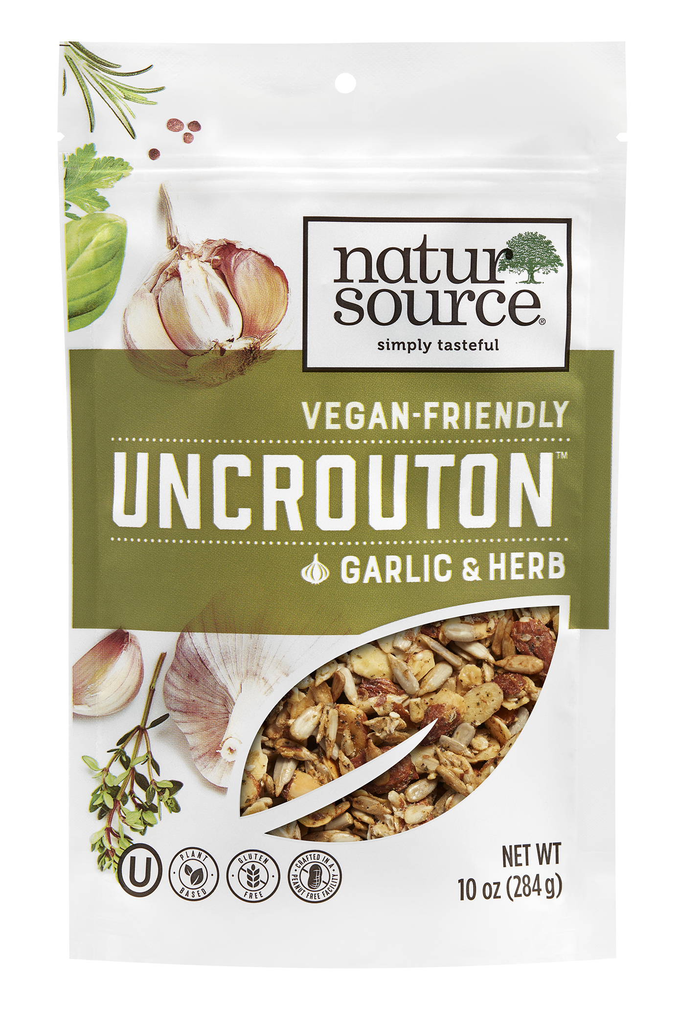 natursource vegan-friendly Garlic & Herb Uncrouton™
