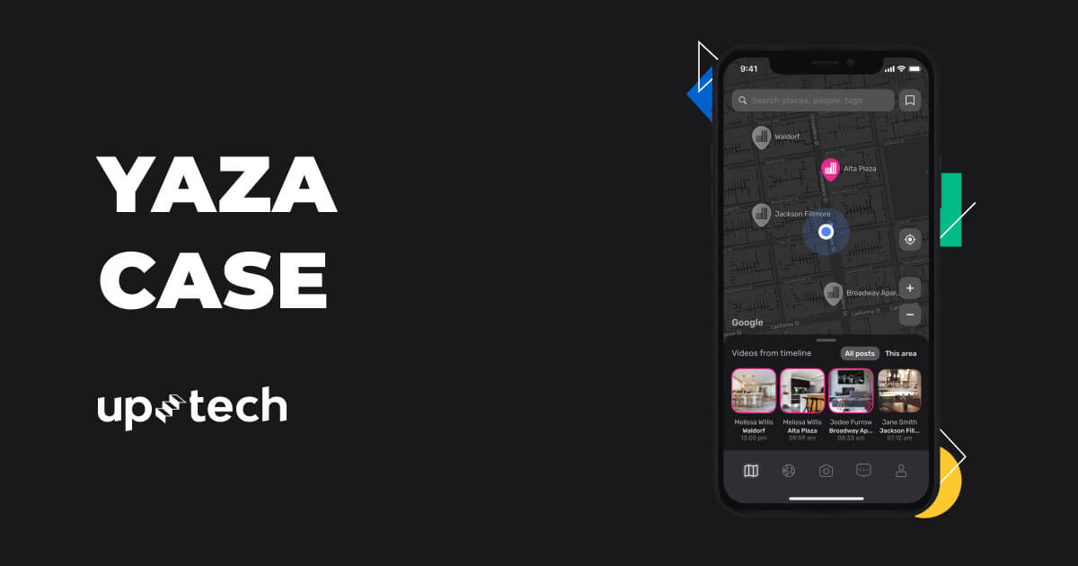 Real Estate case Yaza mobile app