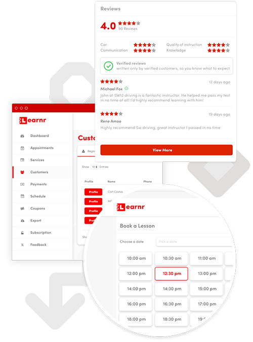 Driving Instructor Diary Software for ADIs and Schools | Learnr Driver