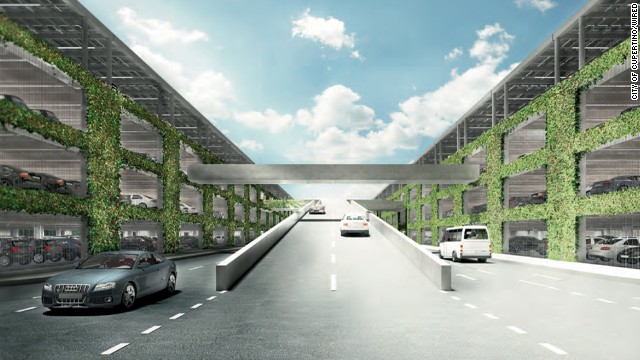Apple parking structure