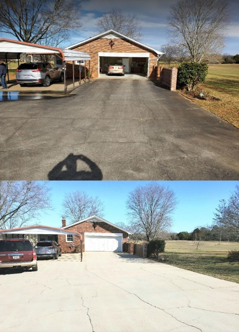 Driveway Cleaning Pressure Washing Greenville, SC