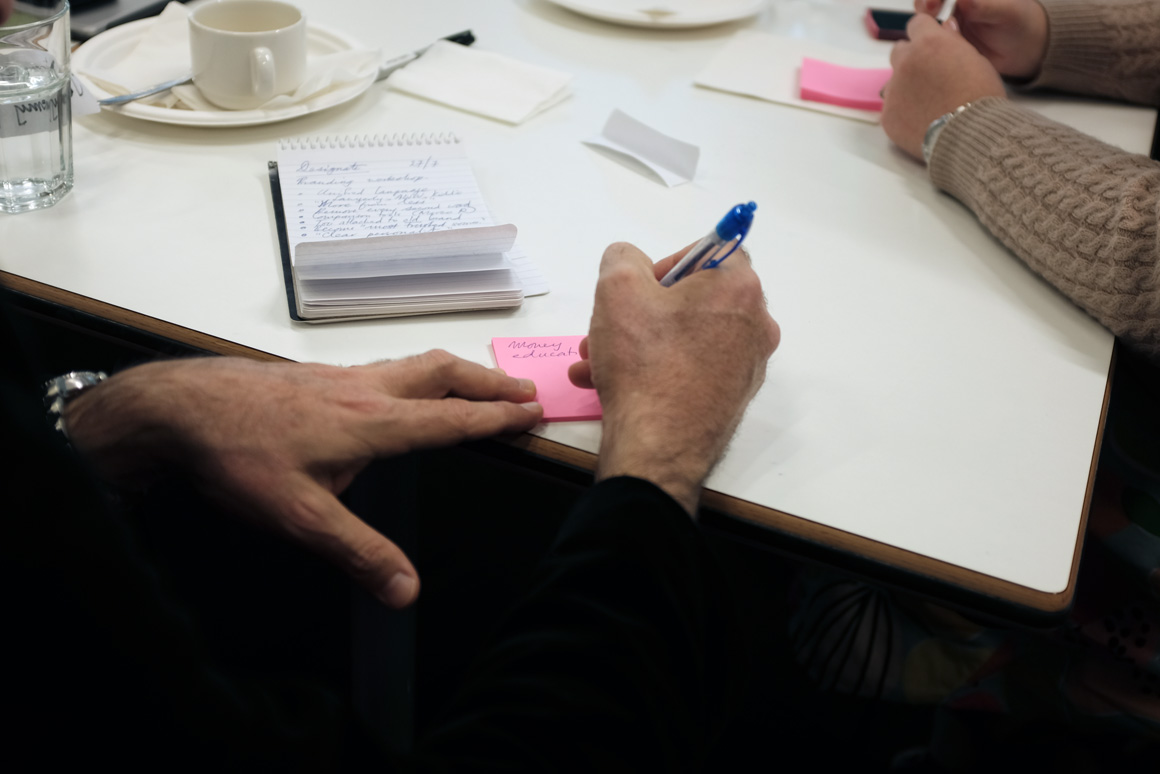 Designate client workshop planning marketing strategy.