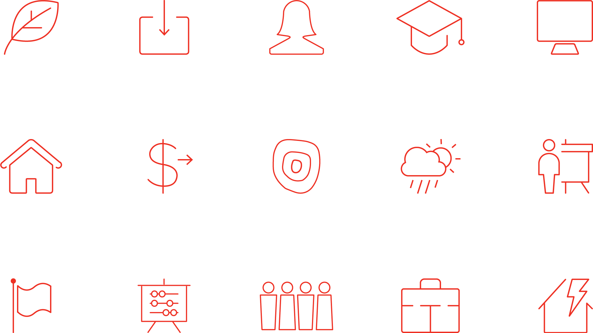 Westpac 2019 Annual Report. Iconography.