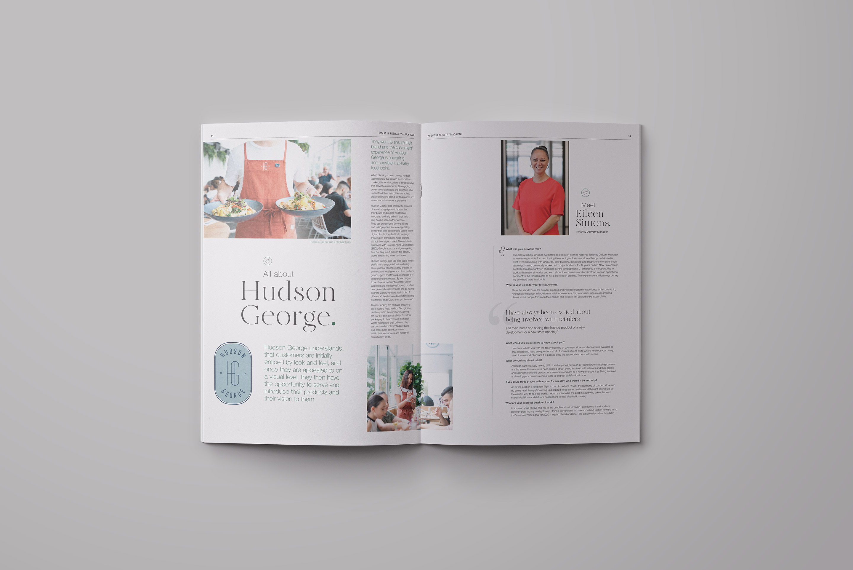 Aventus. Re-Tale Therapy. Inside page design.